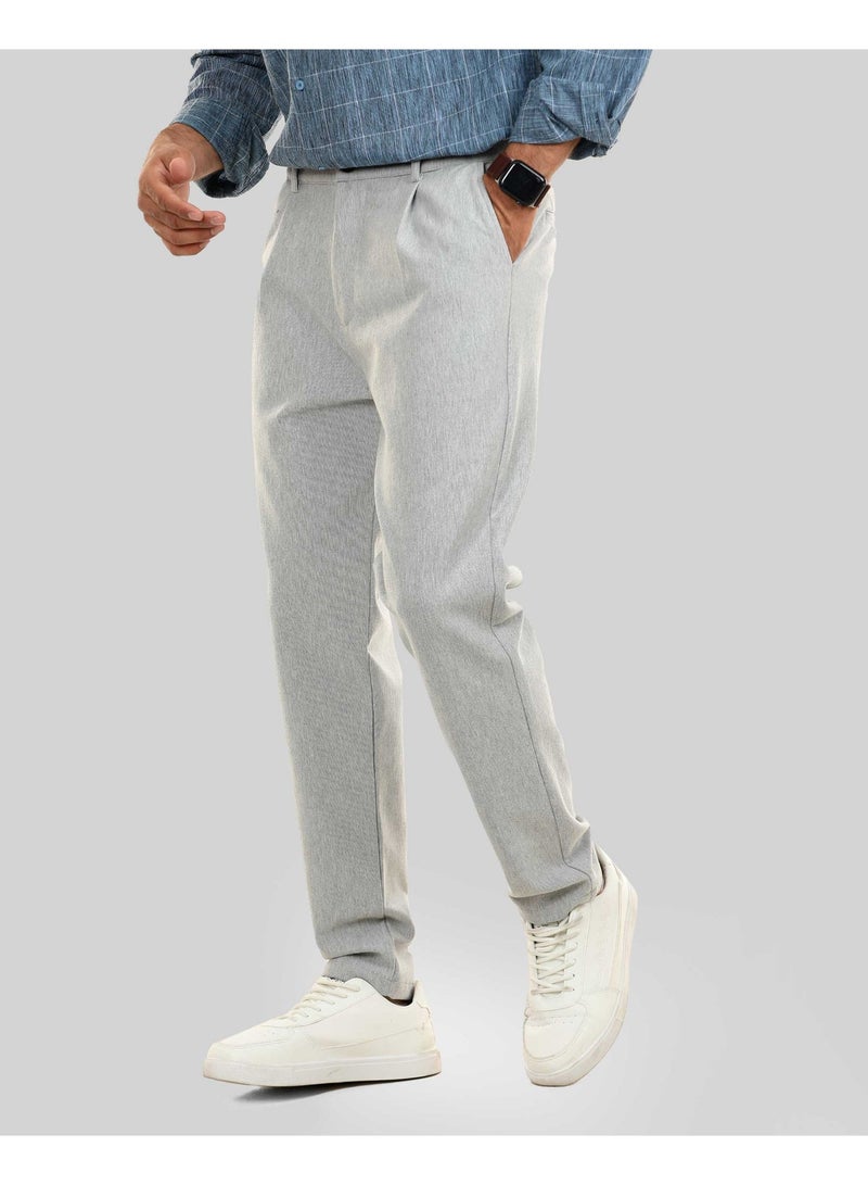 Dott Men's Classic Slim Fit Comfort Trousers - Image 3